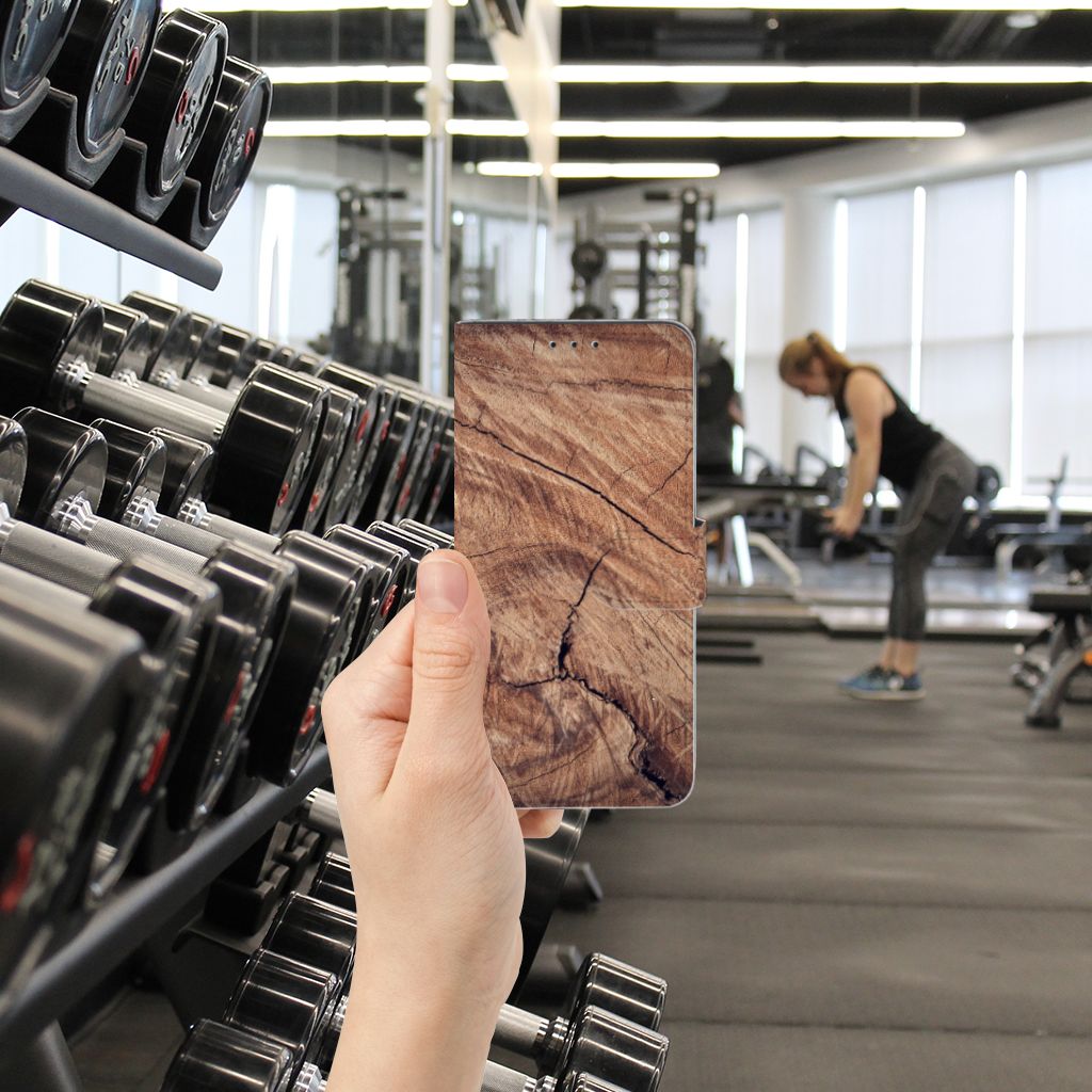 Xiaomi Mi 9 Lite Book Style Case Tree Trunk
