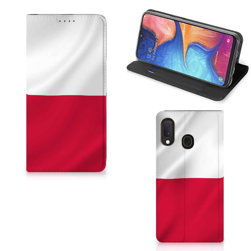 Samsung Galaxy A20e Standcase Polen