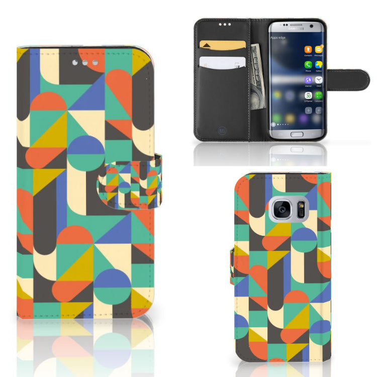 Samsung Galaxy S7 Telefoon Hoesje Funky Retro