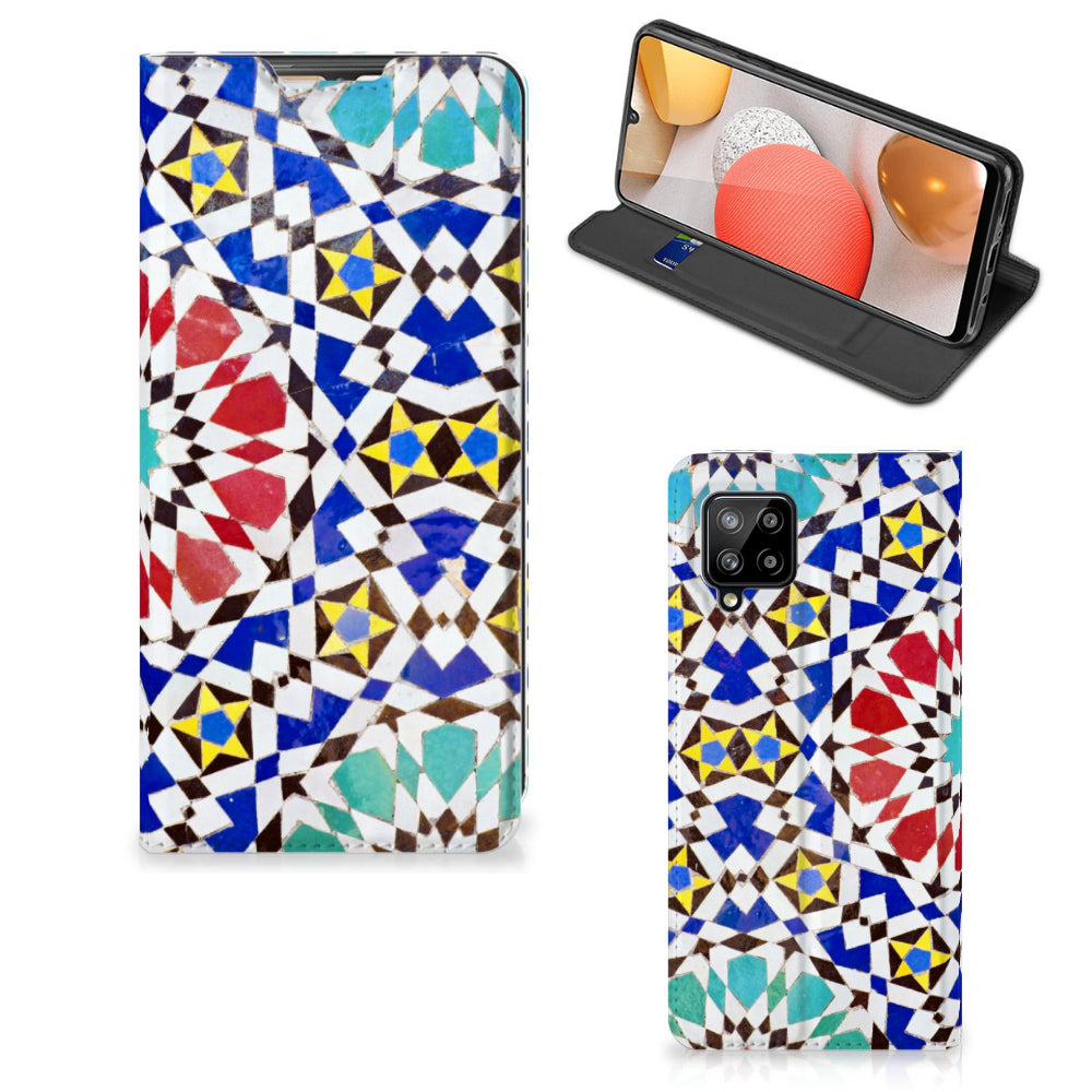 Samsung Galaxy A42 Standcase Mozaïek