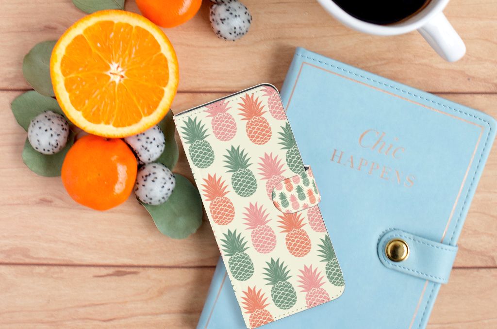 Samsung Galaxy A53 Book Cover Ananas