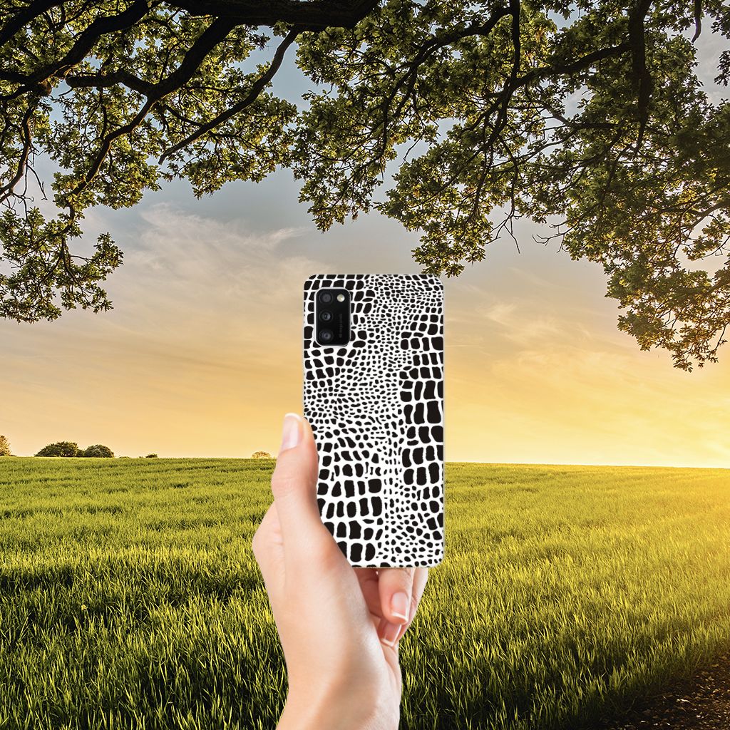 Samsung Galaxy A41 TPU Hoesje Slangenprint