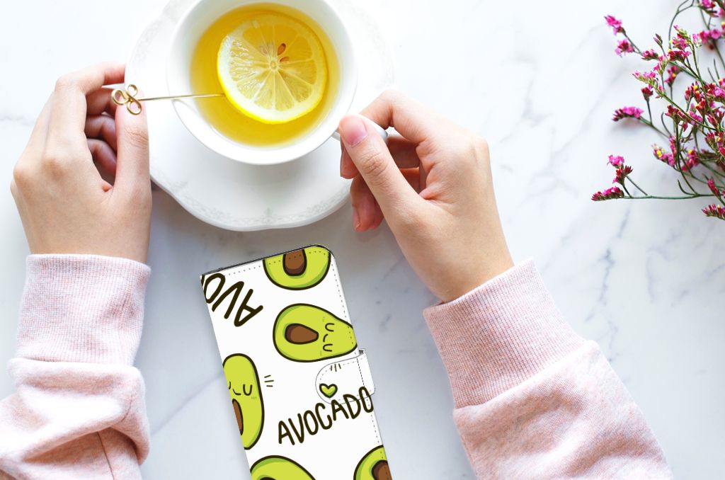Motorola Moto E13 4G Leuk Hoesje Avocado Singing