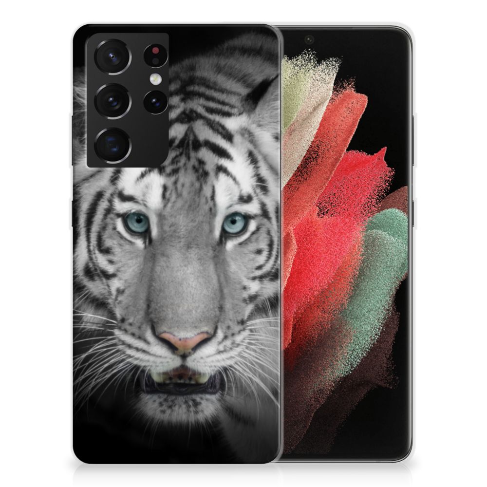 Samsung Galaxy S21 Ultra TPU Hoesje Tijger B2C Telecom