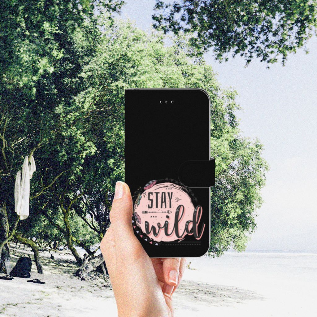 Apple iPhone 7 Plus | 8 Plus Leuk Hoesje Boho Stay Wild