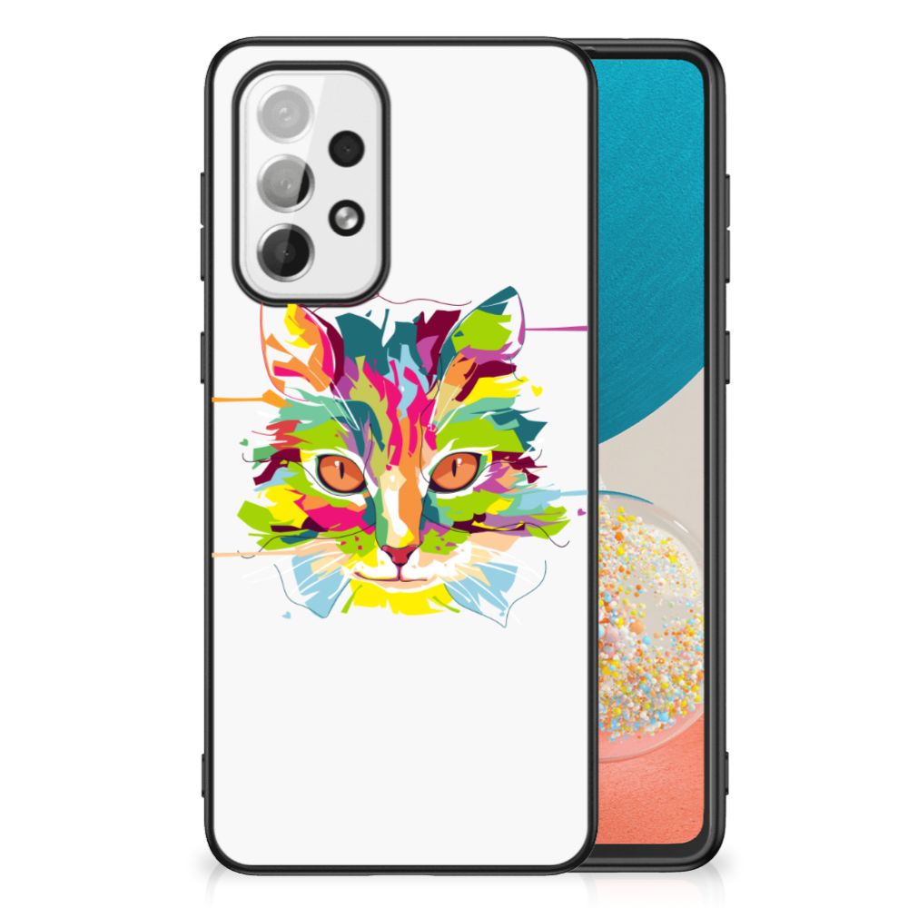 Samsung Galaxy A73 Hoesje Cat Color B2C Telecom