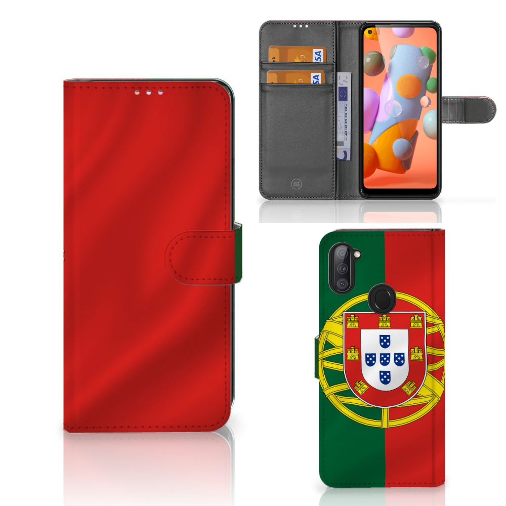 Samsung Galaxy M11 | A11 Bookstyle Case Portugal