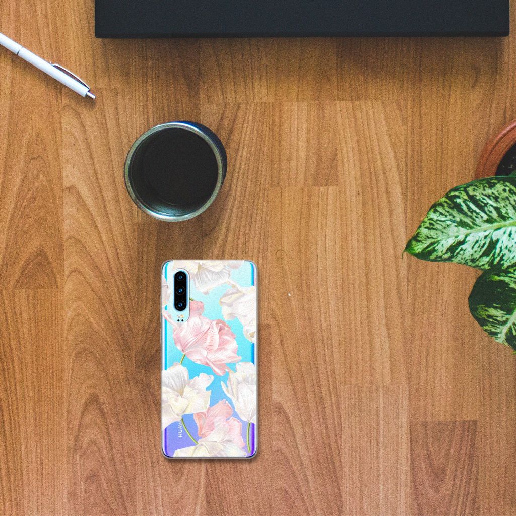 Huawei P30 TPU Case Lovely Flowers