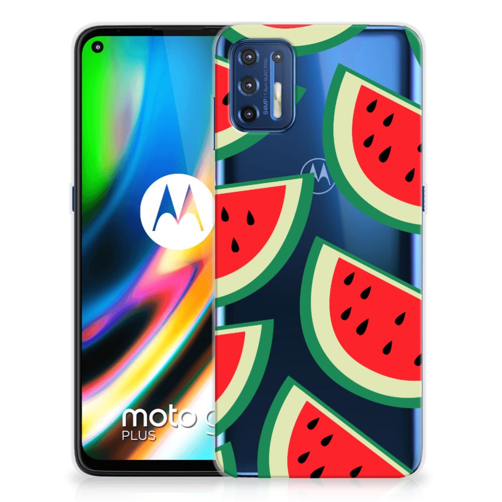 Motorola Moto G9 Plus Siliconen Case Watermelons B2C Telecom