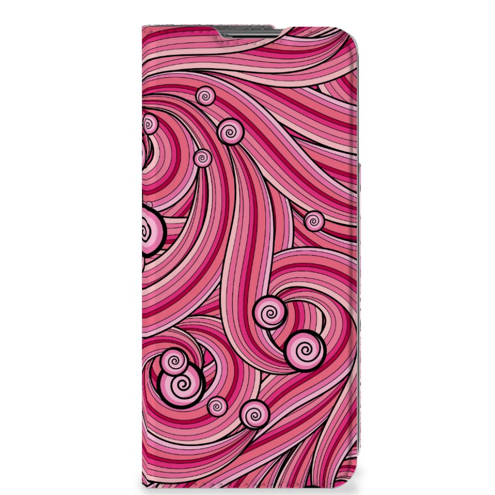 OnePlus Nord CE 2 5G Bookcase Swirl Pink - B2C Telecom