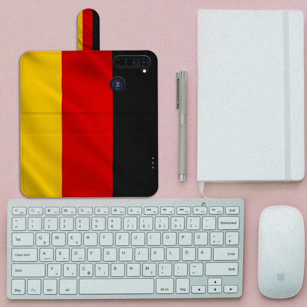 Motorola Moto G Pro Bookstyle Case Duitsland