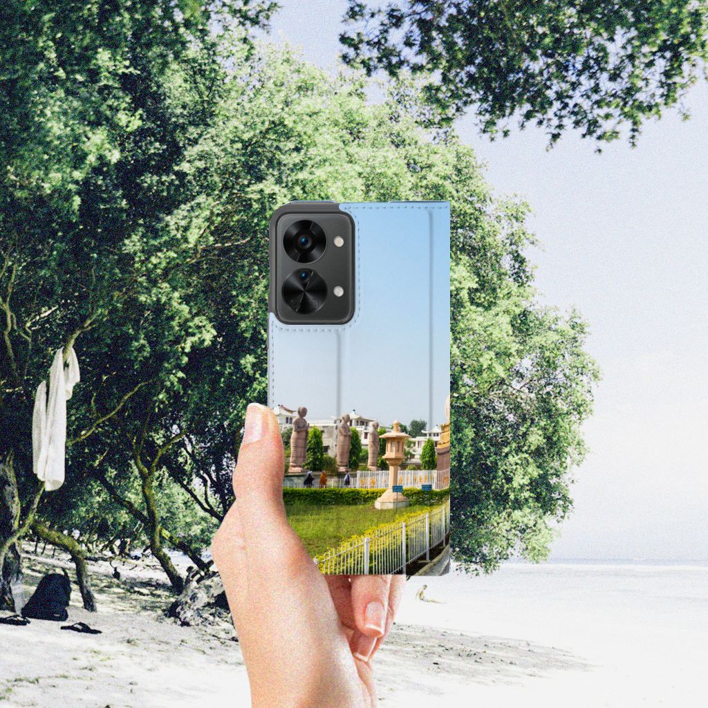 OnePlus Nord 2T Book Cover Boeddha - B2C Telecom