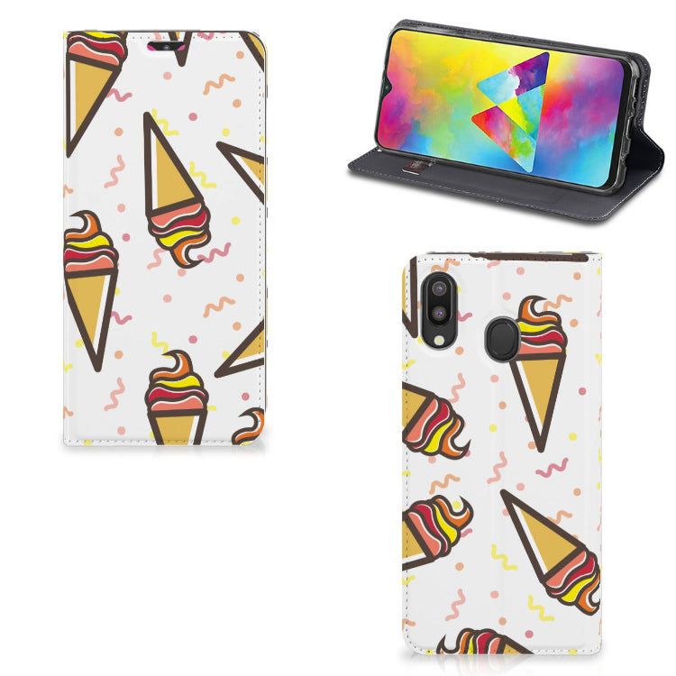 Samsung Galaxy M20 Flip Style Cover Icecream