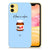 Apple iPhone 11 Siliconen Case Nut Home