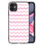 iPhone 11 Back Case Waves Roze