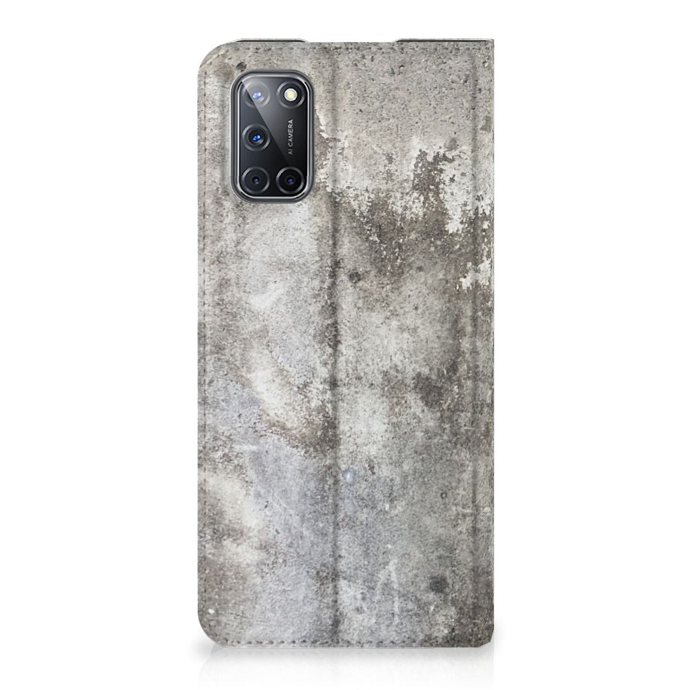 OPPO A52 | A72 Standcase Beton Print - B2C Telecom