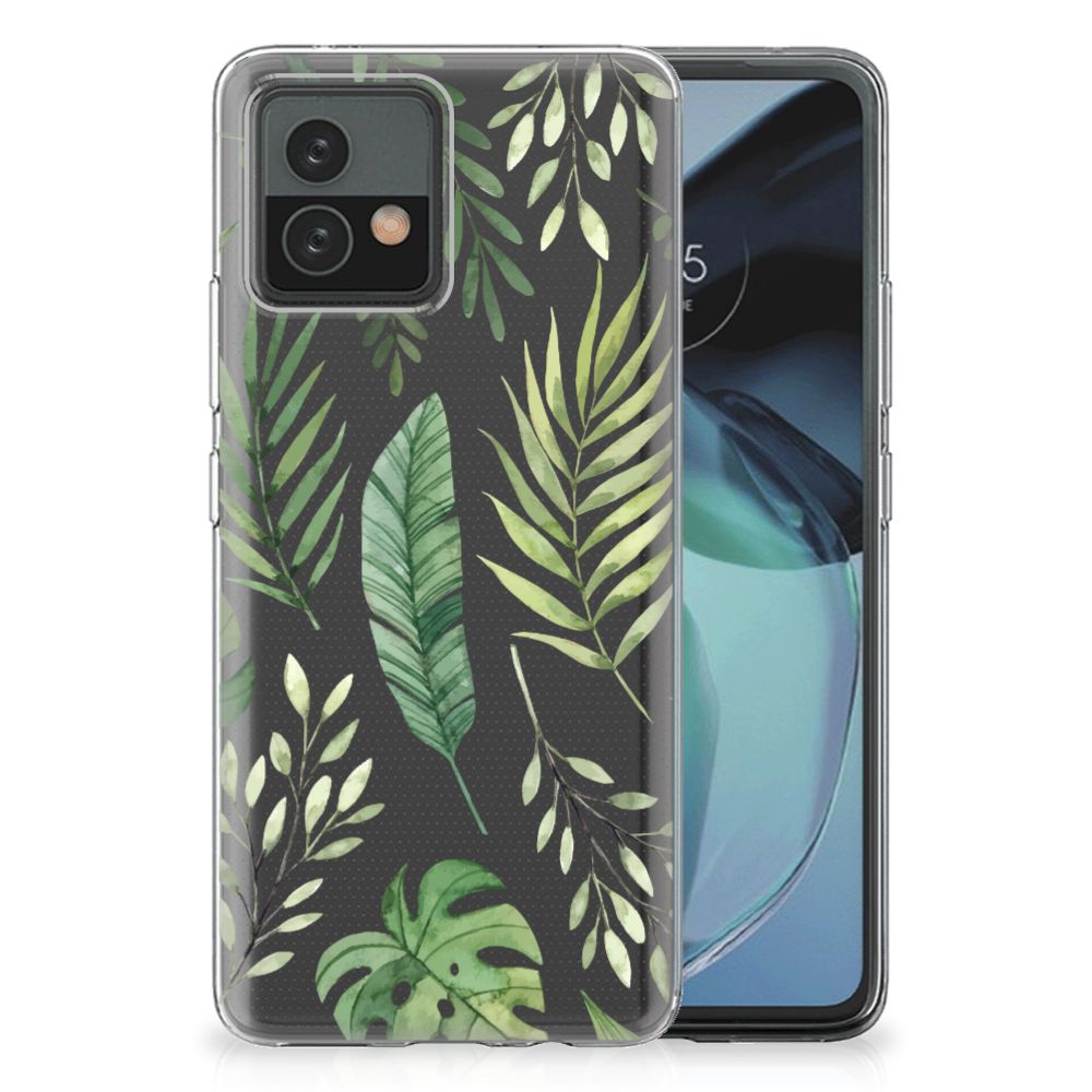 Motorola Moto G72 TPU Case Leaves