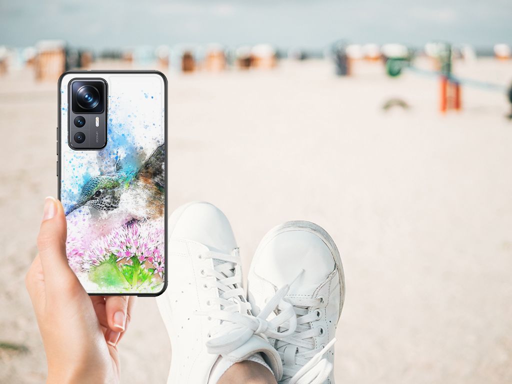 Kleurrijke Telefoonhoesje Xiaomi 12T | 12T Pro Vogel B2C Telecom