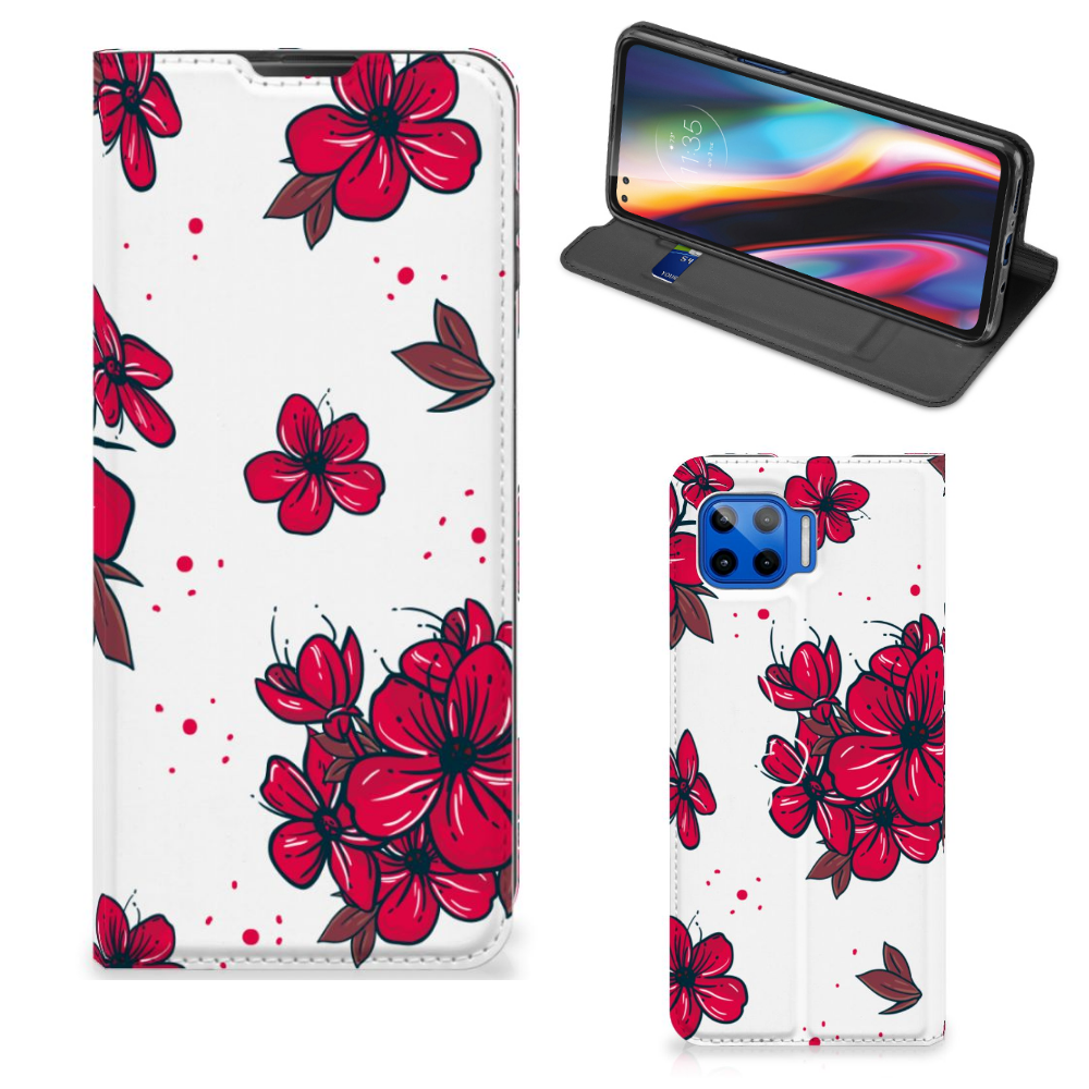 Motorola Moto G 5G Plus Smart Cover Blossom Red - B2C Telecom
