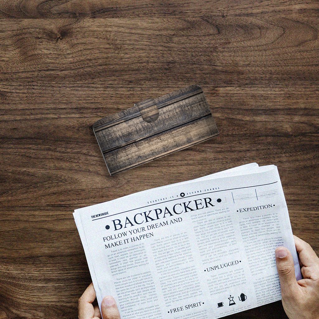 Samsung Galaxy A15 Book Style Case Steigerhout