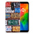 LG Q7 Siliconen Hoesje met foto Kentekenplaten