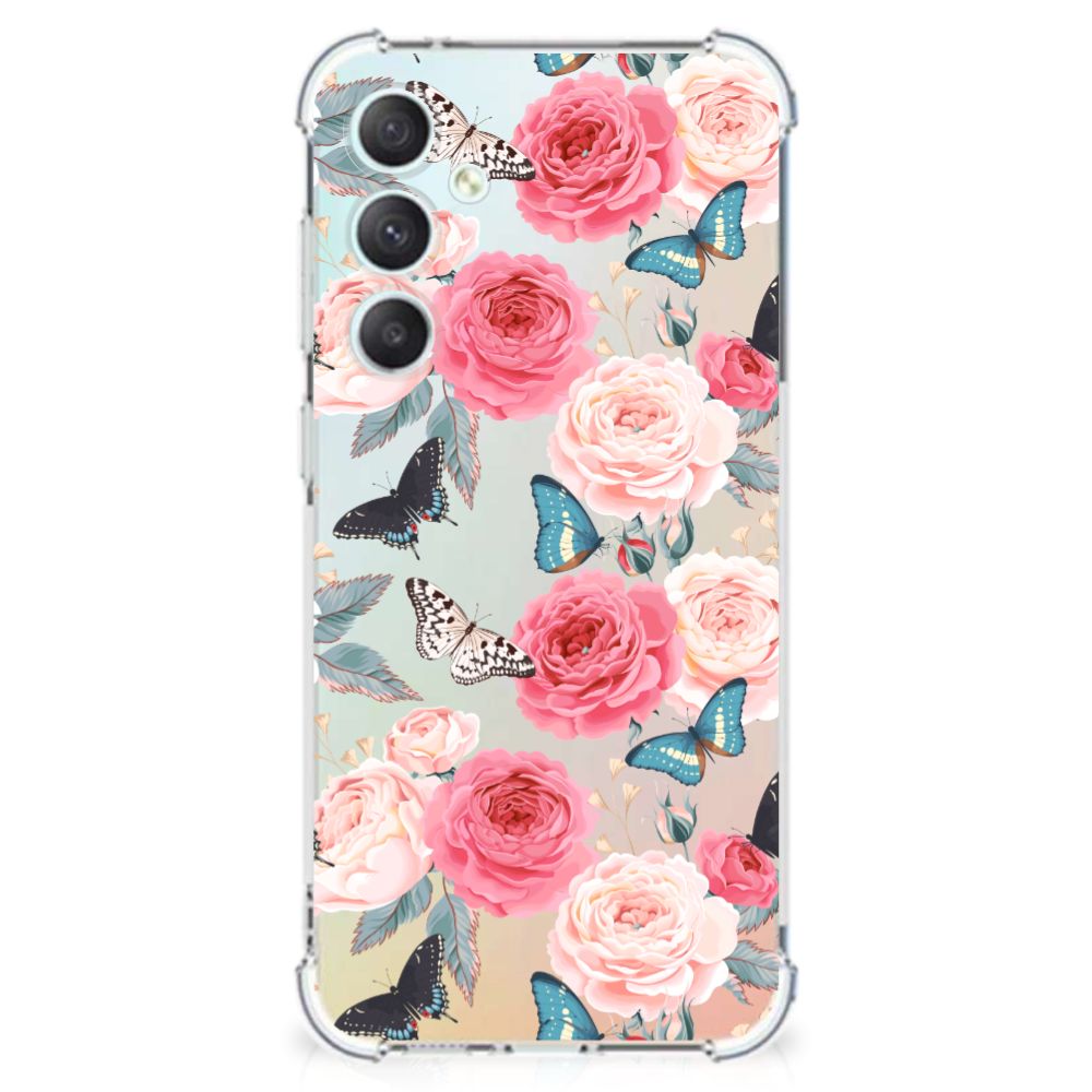 Samsung Galaxy S23 FE Case Butterfly Roses B2C Telecom
