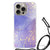 Back Cover voor iPhone 15 Pro Max Watercolor Paars