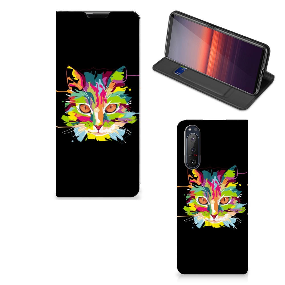 Sony Xperia 5 II Magnet Case Cat Color - B2C Telecom