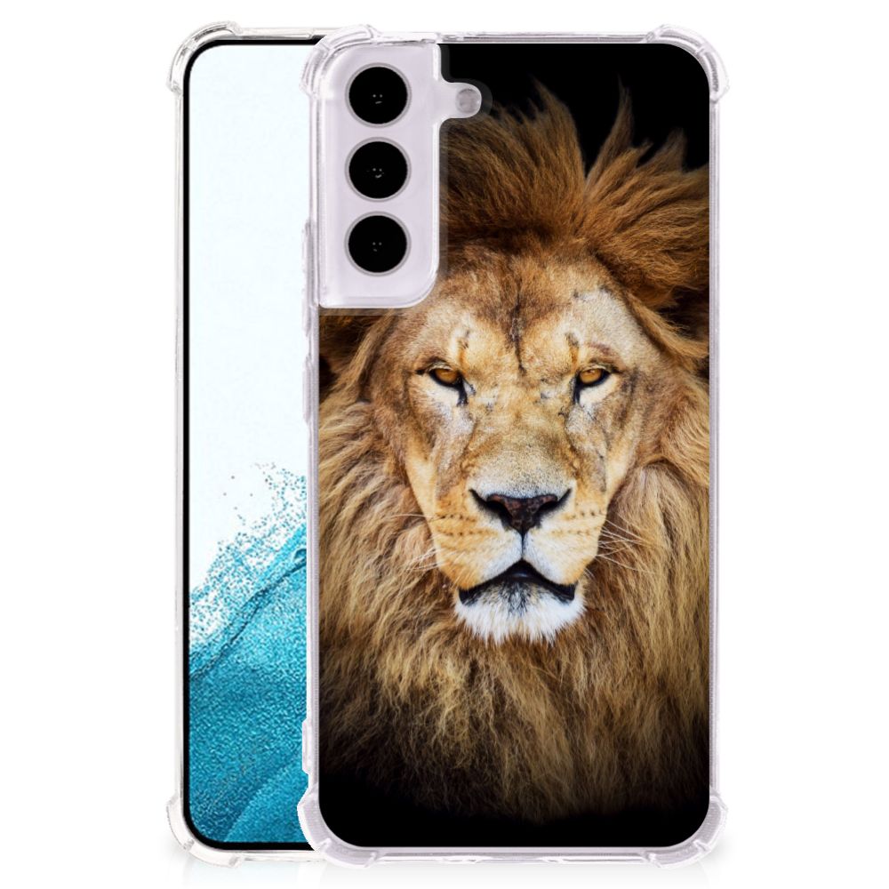 Samsung Galaxy S22 Case Anti-shock Leeuw