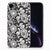 Apple iPhone Xr TPU Case Black Flowers