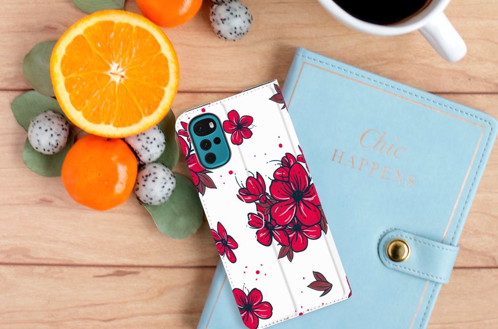 Motorola Moto G22 Smart Cover Blossom Red - B2C Telecom