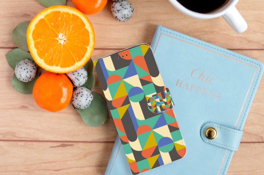 Samsung Galaxy A70 Telefoon Hoesje Funky Retro