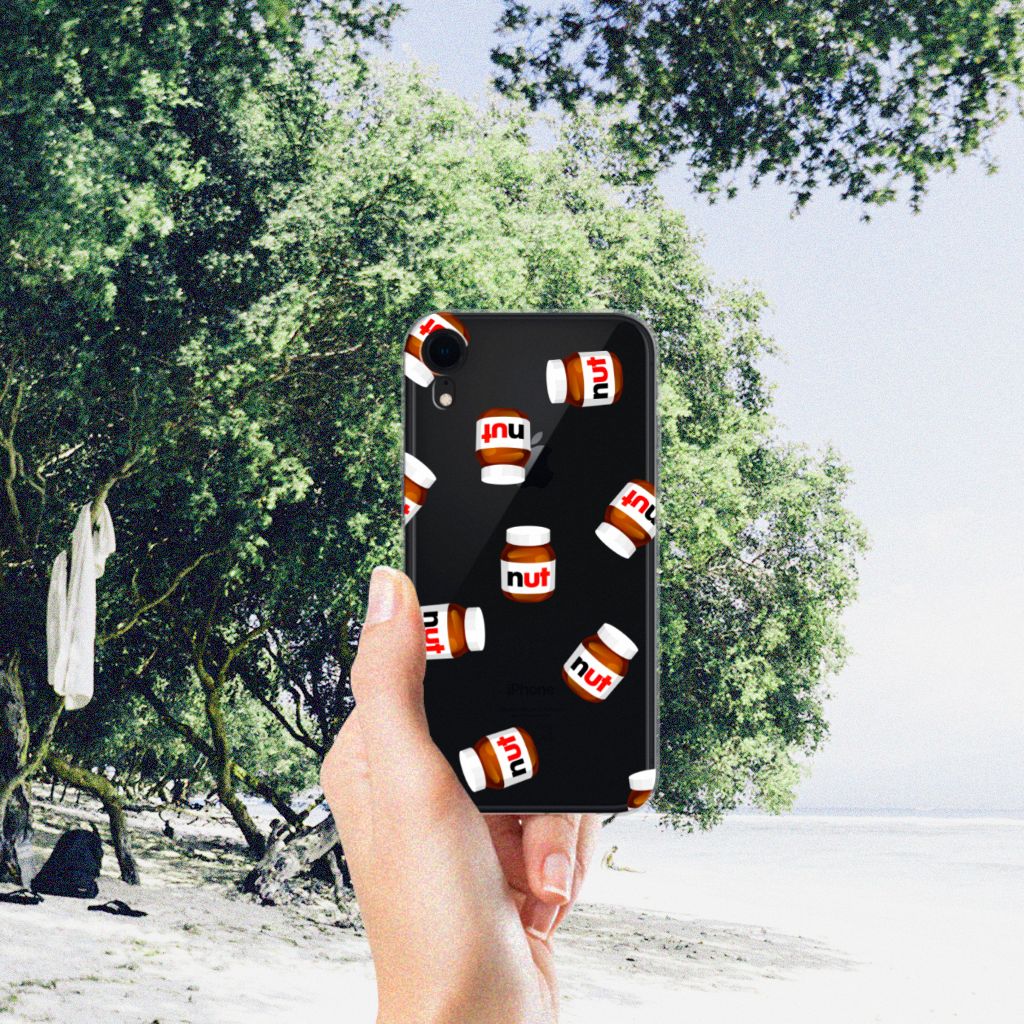 Apple iPhone Xr Siliconen Case Nut Jar