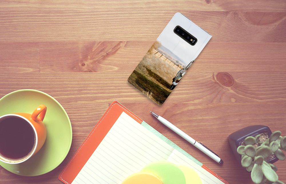 Samsung Galaxy S10 Plus Stand Case Vintage Auto
