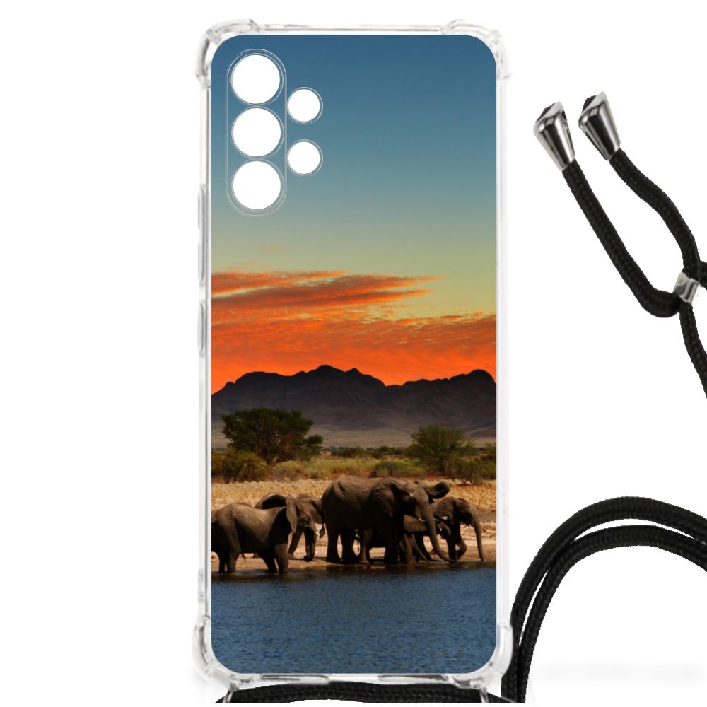 Samsung Galaxy A13 4G Case Anti-shock Olifanten
