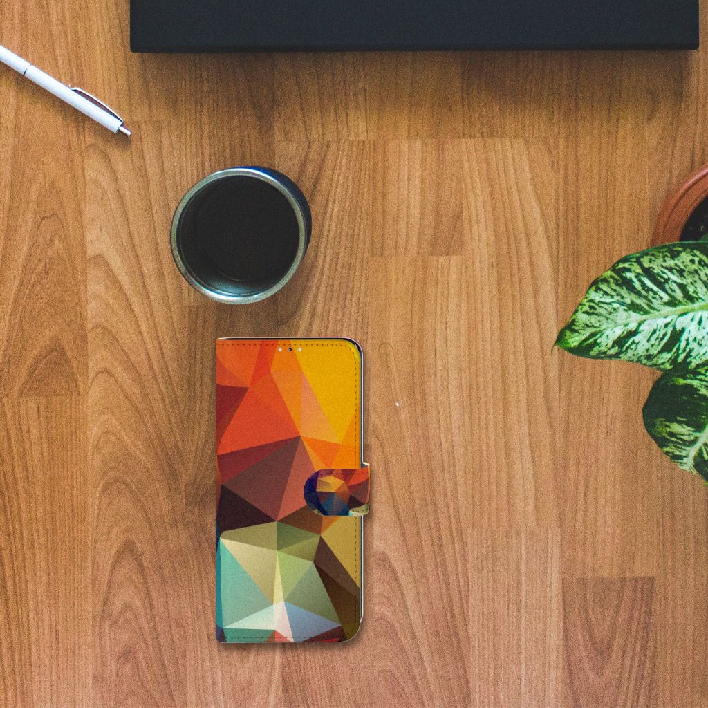 Samsung Galaxy Note 20 Book Case Polygon Color