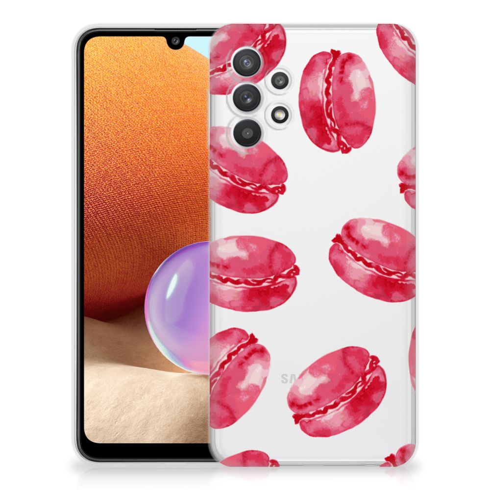 Samsung Galaxy A32 4G | A32 5G Enterprise Editie Siliconen Case Pink Macarons B2C Telecom