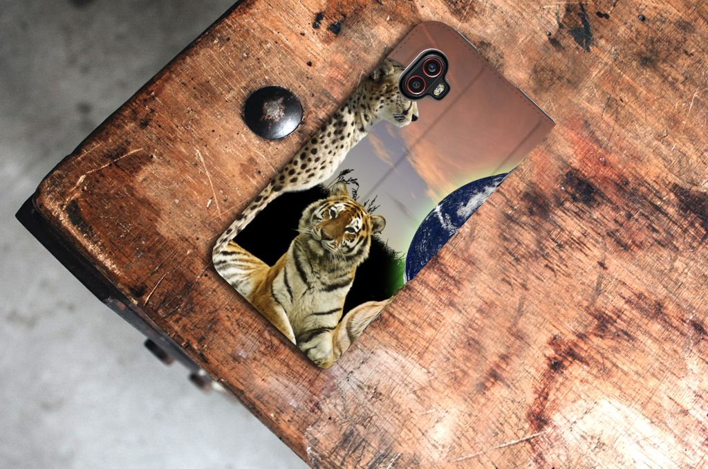 Samsung Galaxy Xcover 6 Pro Hoesje maken Roofdieren - B2C Telecom
