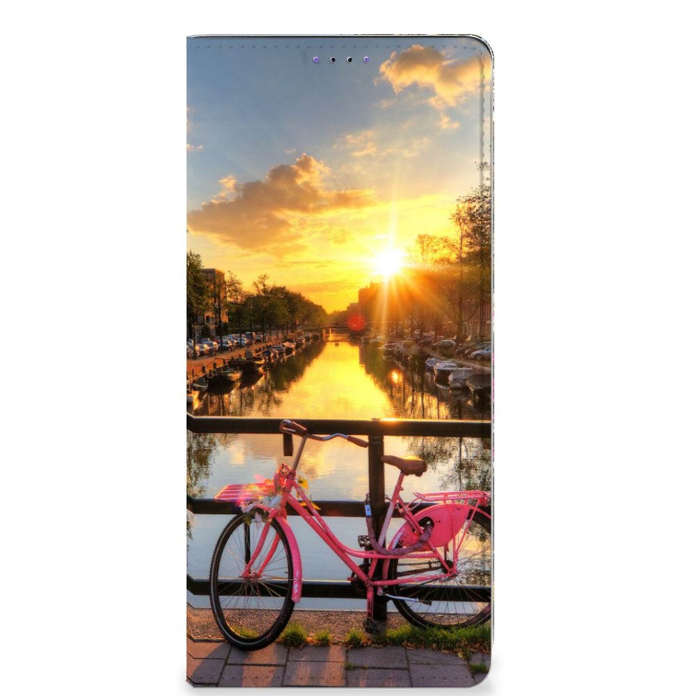 Samsung Galaxy A22 5G Book Cover Amsterdamse Grachten - B2C Telecom