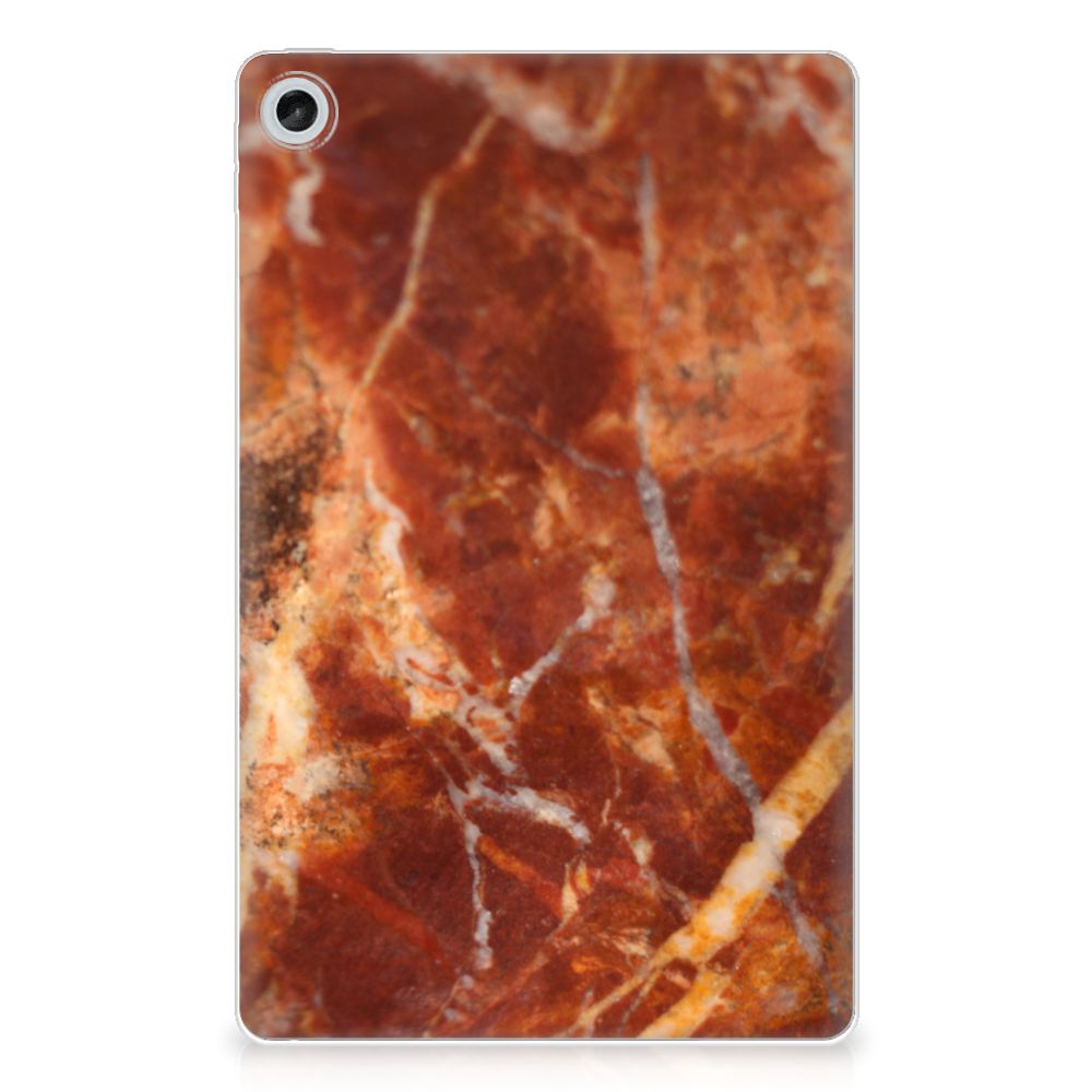 Lenovo Tab M10 Plus (3e generatie) Tablet Back Cover Marmer Bruin - B2C Telecom