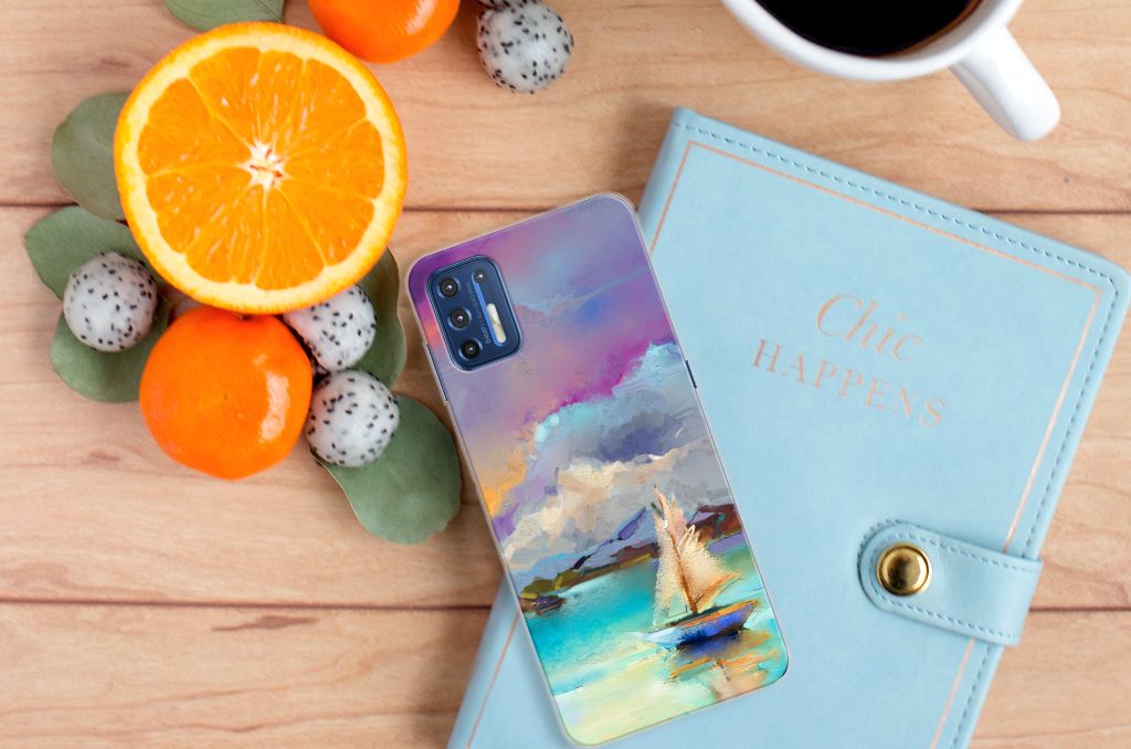 Hoesje maken Motorola Moto G9 Plus Boat B2C Telecom
