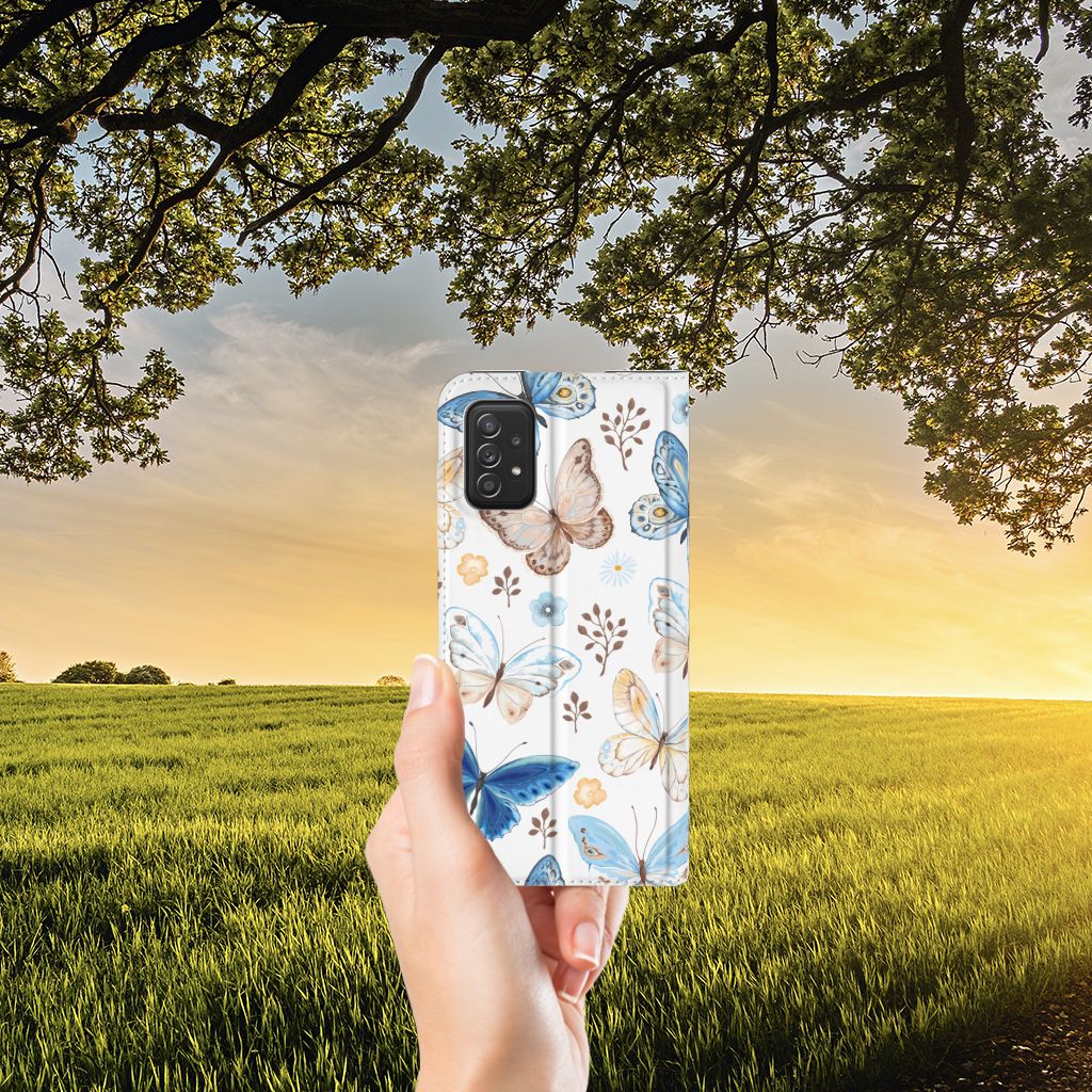 Hoesje maken voor Samsung Galaxy A03s Vlinder - B2C Telecom