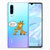 Huawei P30 Telefoonhoesje met Naam Giraffe