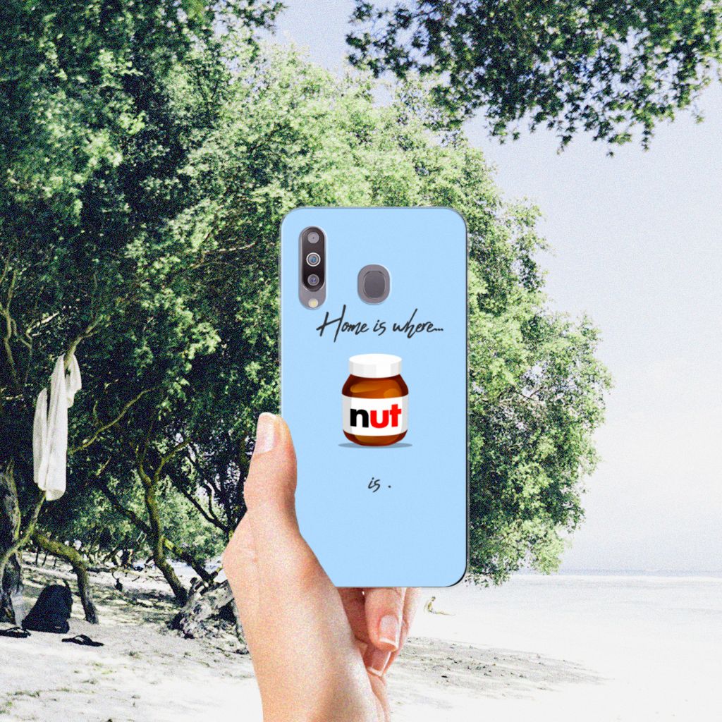 Samsung Galaxy M30 Siliconen Case Nut Home