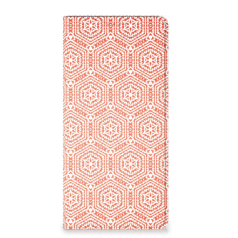 Samsung Galaxy A13 (4G) Hoesje met Magneet Pattern Orange - B2C Telecom