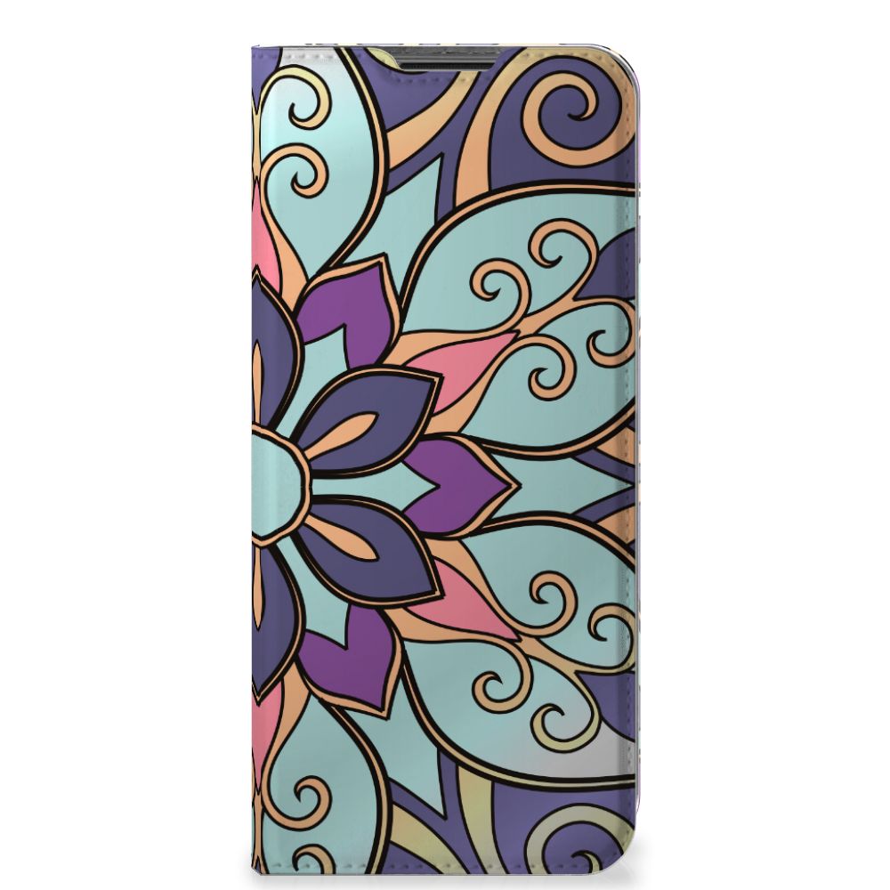 Nokia G50 Smart Cover Purple Flower - B2C Telecom