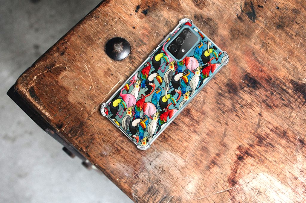 Samsung Galaxy A52 4G/5G Case Anti-shock Birds - B2C Telecom
