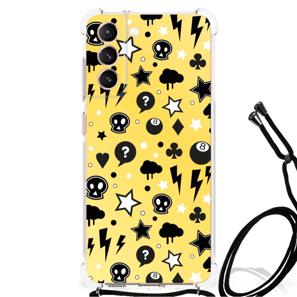 Extreme Case Samsung Galaxy S21 FE Punk Geel