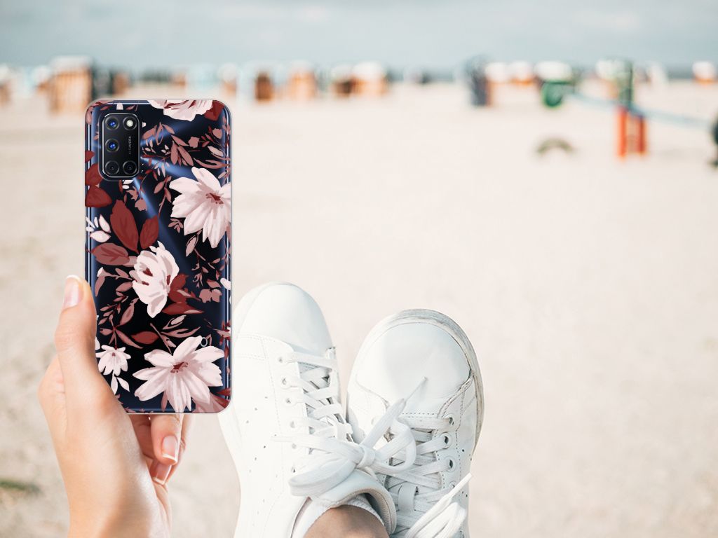 Hoesje maken OPPO A52 | A72 Watercolor Flowers
