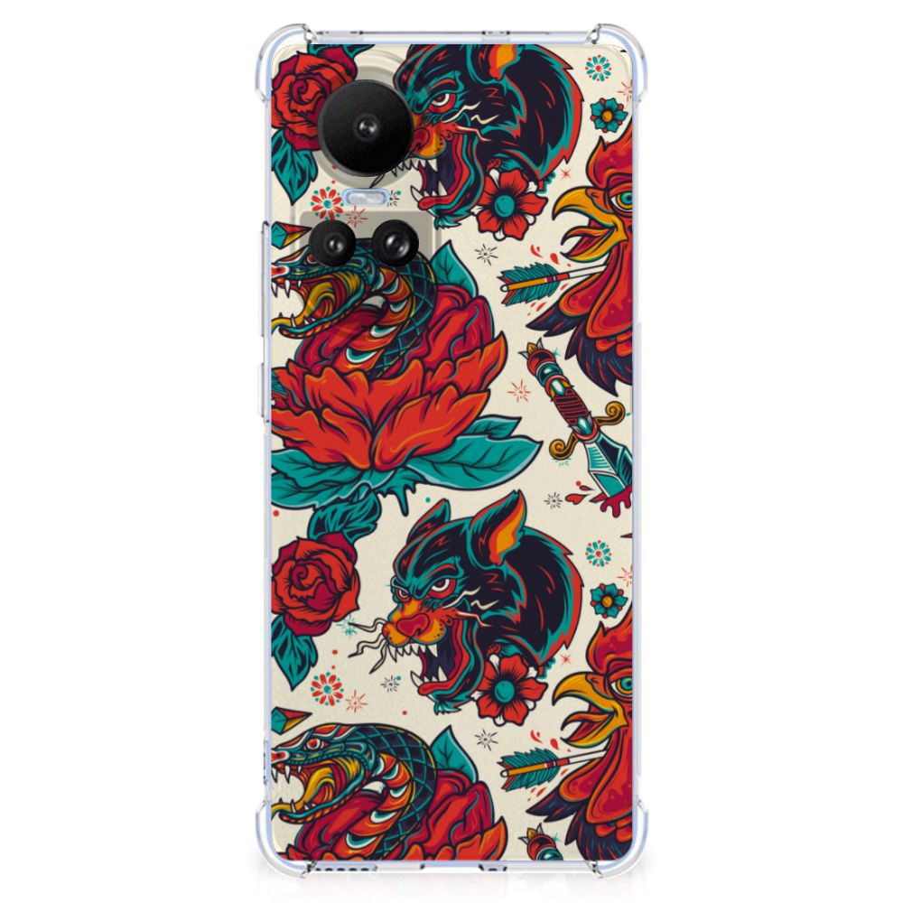 Anti-shock Hoesje met foto voor OPPO Reno10 | 10 Pro Old Skool B2C Telecom